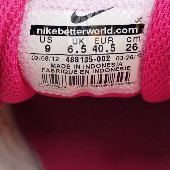 Nike Air Serve Return Womens Gray Pink 488135 002 Athletic Shoes Sneakers Size 9 - Picture 10 of 10